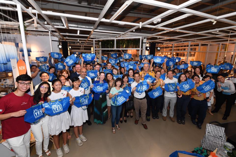 Launch of Say YES To Waste Less campaign at IKEA Tampines