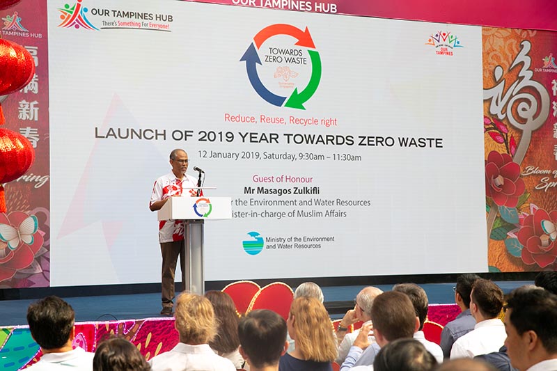 launch of year towards zero waste